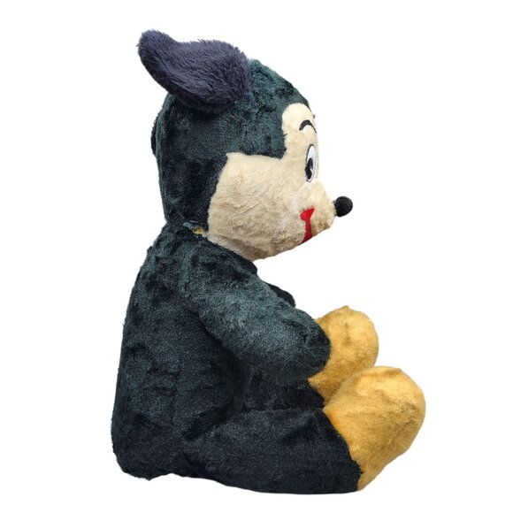 Vintage Walt Disney Productions Mickey Mouse Plush 23" Tall Stuffed Toy - Picture 3 of 12